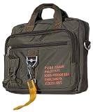 Produkt-Bild: HANDTASCHE Tasche Bag Schultergurt Shopper oliv gro&szlig; Nylon Karabinerhaken TOP