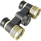 Bower B0327 3x27 Opera Glasses - Black with Gold Accents