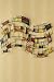 Wave Abstract Wall Art 27.5"hx42"w Multi