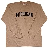 Michigan Wolverines Nike Grey Classic Long Sleeve Tee