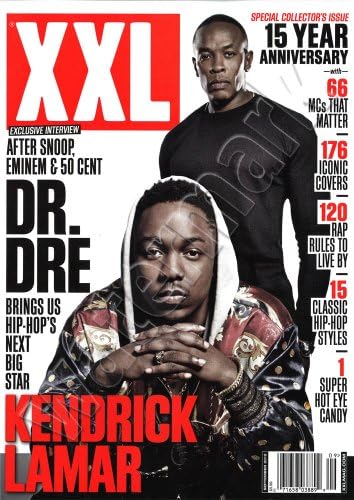 XXL Magazine Kendrick Lamar Dr Dre Special Edition 15 Year Anniversary