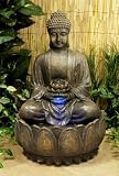 from Primrose London Blossoming Buddha Water Feature With Lights