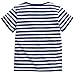 Fiream Little Boys Summer Cotton Strip T Shirt