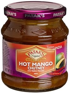 Patak's Hot Mango Chutney, 12-Ounce Glass J