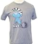 Smurf Prisoner Men's Gray Vintage T-shirt