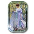 Water's Edge, Giverny, France - Rectangle Glass Paperweight (2-1/2" x 4" x 1")