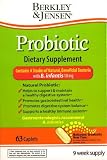 Berkley & Jensen Probiotic 63ct *Compare to Align*