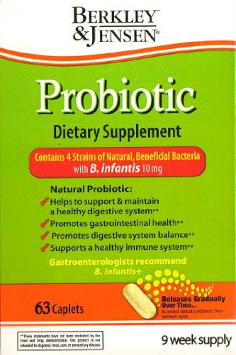 Berkley & Jensen Probiotic 63ct *Compare to Align*