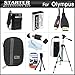 Essential Accessories Kit For Olympus Stylus SH-50 iHS, SH-50MR Digital Camera Includes Extended Replacement (1500maH) LI-90B Battery + AC/DC Travel Charger + Micro HDMI Cable + USB 2.0 Reader + Hard Case + 50