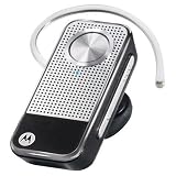 Motorola H12 Bluetooth Headset (Silver with Black)