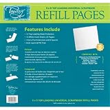 Tapestry by CR Gibson STK8 3465 8 Inch by 8 Inch Scrapbook Refill Pages Tapestry by CR Gibson STK8 3465 8 Inch by 8 Inch Scrapbook Refill Pages scrapbooking supplies scrapbooking