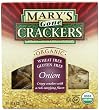 Mary's Gone Crackers, Onion, 6.5-Ounce Boxes (Pack of 12)
