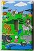 Animals Safari Light Switch Plate Cover/ Single Toggle / Safari Wall Decor with Zebras, Giraffes, Hippos, Elephants, Flamingo, Giselle, and Water Buffalo