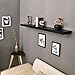 WELLAND® Chicago Floating Wall Shelves, 48 Inches, Black