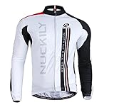 Nuckily Men's Cycling Long Sleeve Jacket Bicycle Shirt Cycling Clothing T-Shirts Cycling Jersey