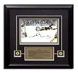 Bobby Orr Boston Bruins NHL Hand Signed Framed 8x10 Photograph Stanley Cup Goal The Dive Color