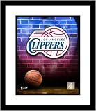 Los Angeles Clippers Framed 8x10 Photo - Team Logo and Basketball