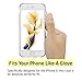 iPhone 6 Case, iPhone 6S Case, Doramifer Childhood Series Protective Case [Anti-Slip] [Good Grip] [Ultra Thin] with Aesthetic 3D Print Soft Back Cover for 4.7 inch iPhone 6/6s (Fishing)