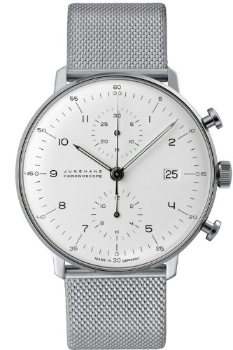 Junghans 027/4003.44 Max Bill Chronoscope Herrenuhr