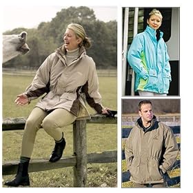 Ladies Star Water-Resistant Winter Riding Jacket