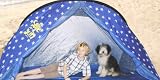 Safe in the Sun UV 50 Large Family Beach Cabana - Blue Stars Safe in the Sun UV 50 Large Family Beach Cabana - Blue Stars
