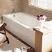 American Standard 2696.102 Spectra Cast Iron Bathtub, Right hand outlet, White