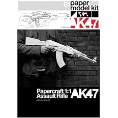 AK47 Paper Gun Model Kit