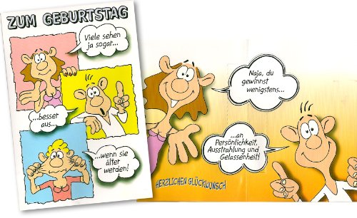 Geburtstagskarte lustige Sprüche