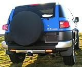 Boomerang 32-in Soft Tire Cover w/o Logo - Black Denim, for the 2007 Toyota FJ Cruiser