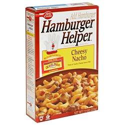 Hamburger Helper, Cheesy Nacho, 7.9-Ounce Boxes (Pack of 6)