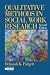 Books : Qualitative Methods in Social Work Research (SAGE Sourcebooks for the Human Services)