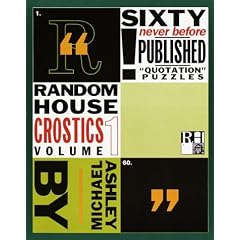 Random House Crostics: 1