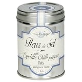 La Terre Exotique Fleur De Sel & Espellette Chili, 3.2-Ounce Tin (Pack of 2)