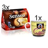 Produkt-Bild: 3x Klassisch Senseo Set mit Kaffeehausstyletasse ( Gelb )