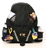 Baby Sherpa Diaper Backpack - Black