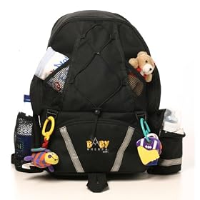 Buy Black Baby Sherpa Diaper Backpack by Baby Sherpa