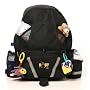 Black Baby Sherpa Diaper Backpack