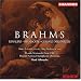 Brahms: Rinaldo; Rhapsody; Gesang der Parzen