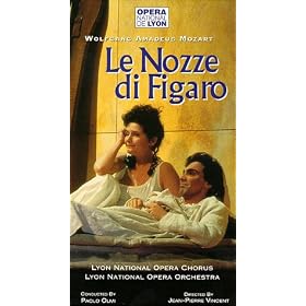 Mozart - Le Nozze di Figaro (The Marriage of Figaro) / Olmi, Furlanetto, Szymtka, Lyon National Opera [VHS]