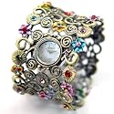 Amor Montre Femme - Style de Marcassite Pierres - Couleur Laiton Antique - Bijoux de Fantaisie- A4159