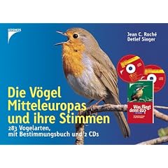 Die V�gel Mitteleuropas und ihre Stimmen. 283 Vogelarten mit Bestimmungsbuch und 2 CDs