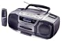 Jensen CD-1400RA Portable Stereo CD Cassette Recorder w/ PLL Digital Radio, 4 Speaker Surround Sound, and Remote Control