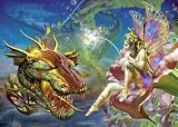 Schmidt Spiele 58118 - Die Sch&ouml;ne und der Drache, 1000 Teile Puzzle