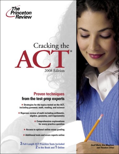 City Travel Guides Discounted  Books : Cracking the ACT, 2008 Edition (College Test Prep)