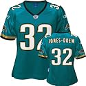 Maurice Jones-Drew Reebok Teal Replica Jacksonville Jaguars Women's Jersey