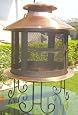 Unique Arts Solid Copper  Small Chiminea Combo With Screen
