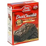 Betty Crocker Supreme Brownie Mix, Dark Chocolate, 21.3-Ounce Pouches (Pack of 12)