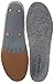 Superfeet merinoGREY, Wool Comfort and Warmth Maximum Support Winter Shoe Insoles, Unisex, Grey