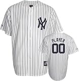 New York Yankees Cooperstown White/Navy -Any Player- Replica Jersey