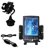 Asus MyPal A730 Auto Cup Holder with Car Charger - Uses Gomadic TipExchange